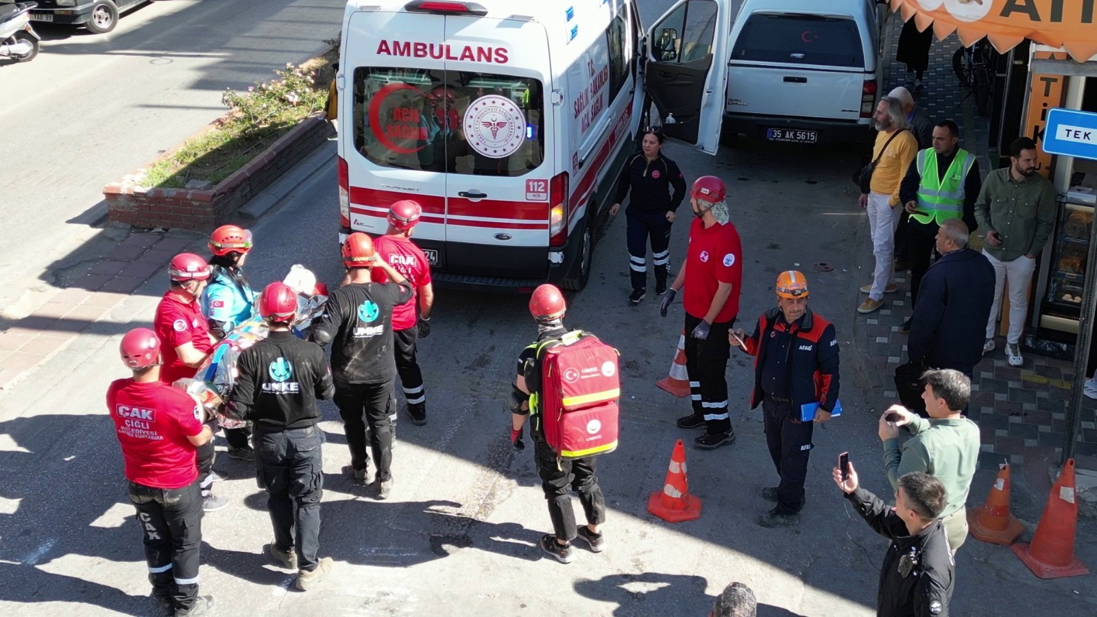 "ÇAK ekibimizi her an destekliyoruz"