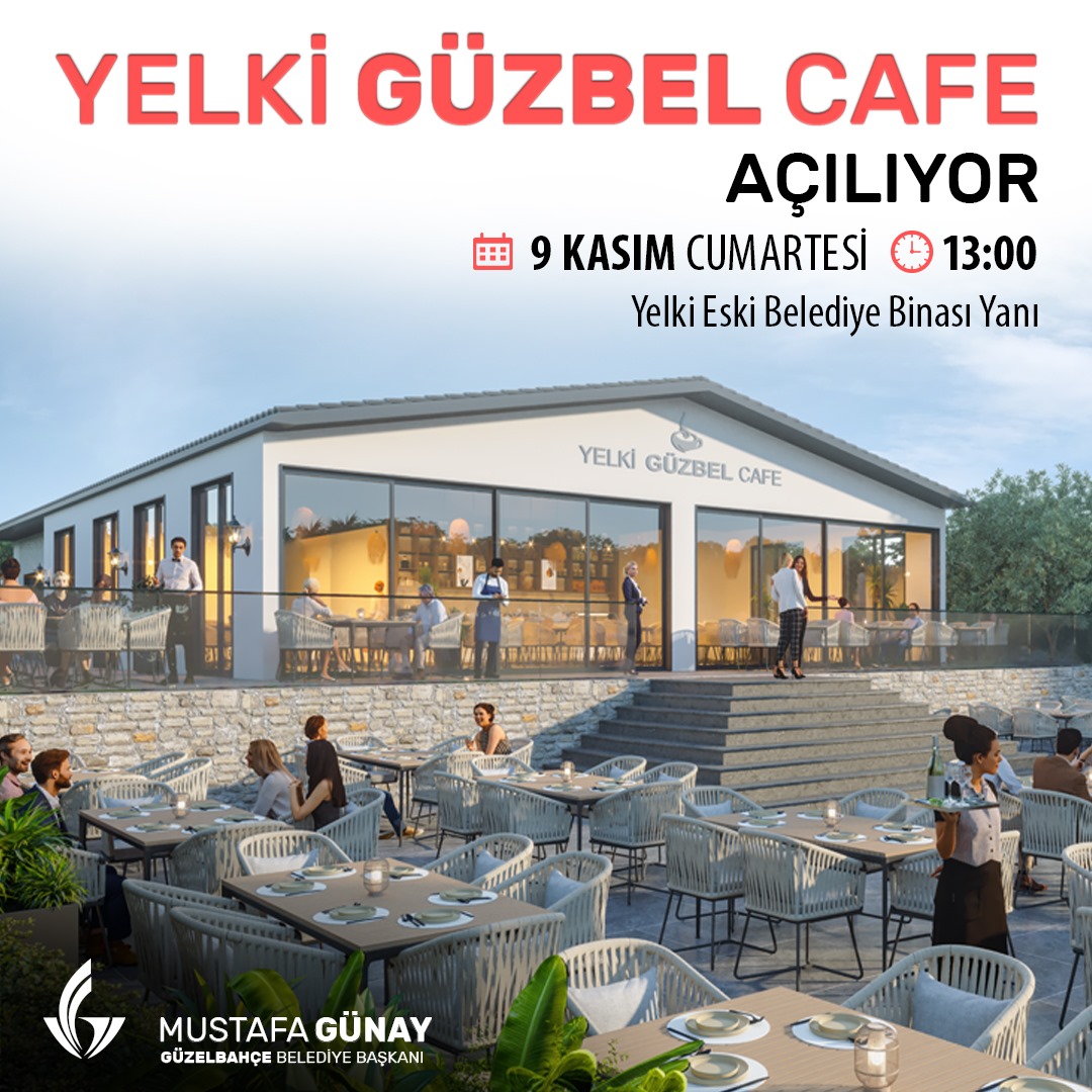 "Yelki’ye çok yakışacak bir Cafe yaptık"