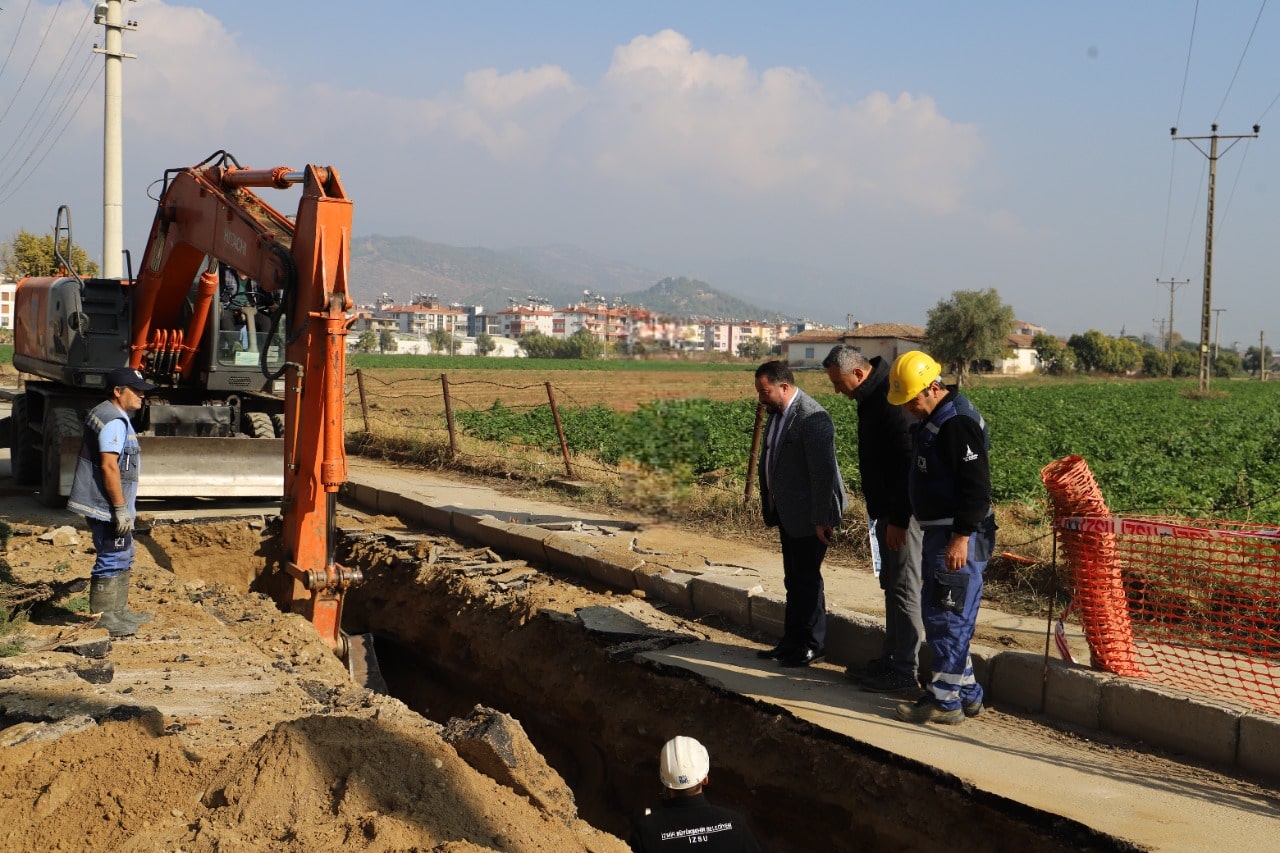 Yağmur suyu hattı ve ızgara yapımı yapılacak