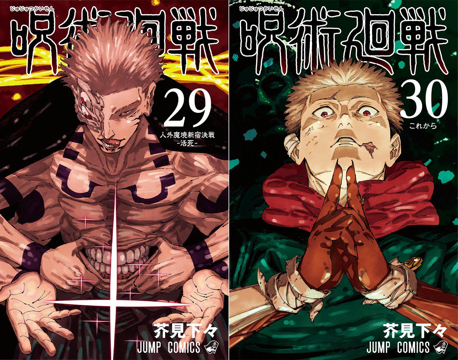 29Ve 30 Jujutsu Kaisen