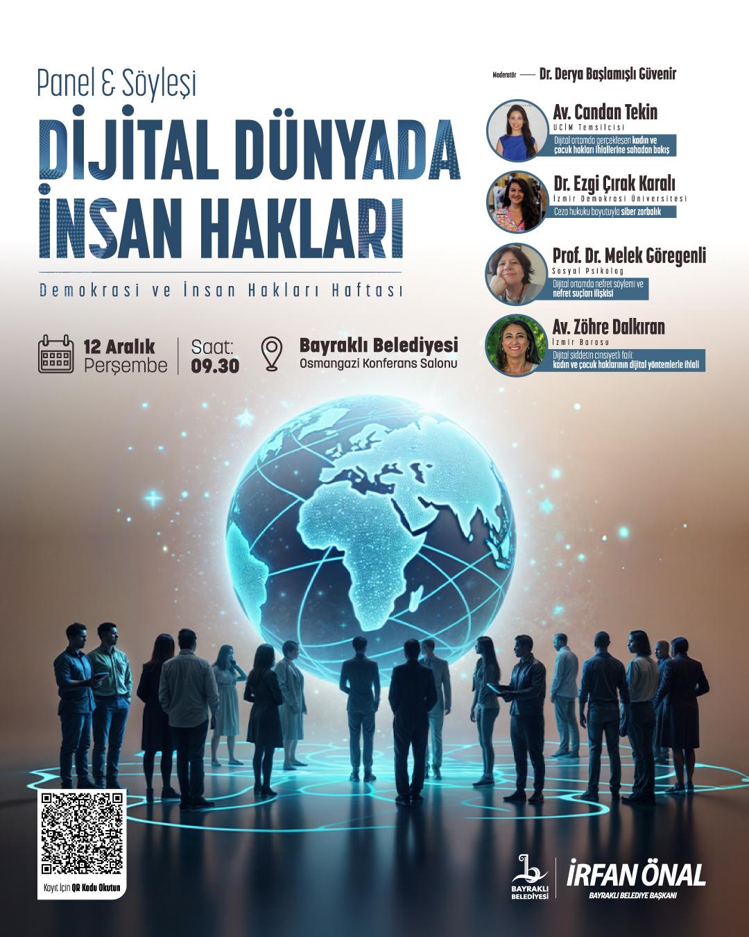 İnsan onuruna yakışır bir dünya diliyoruz