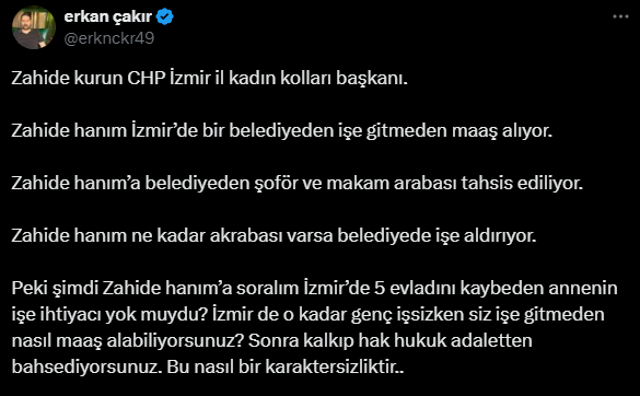 Erkan Çakır'dan şok iddialar