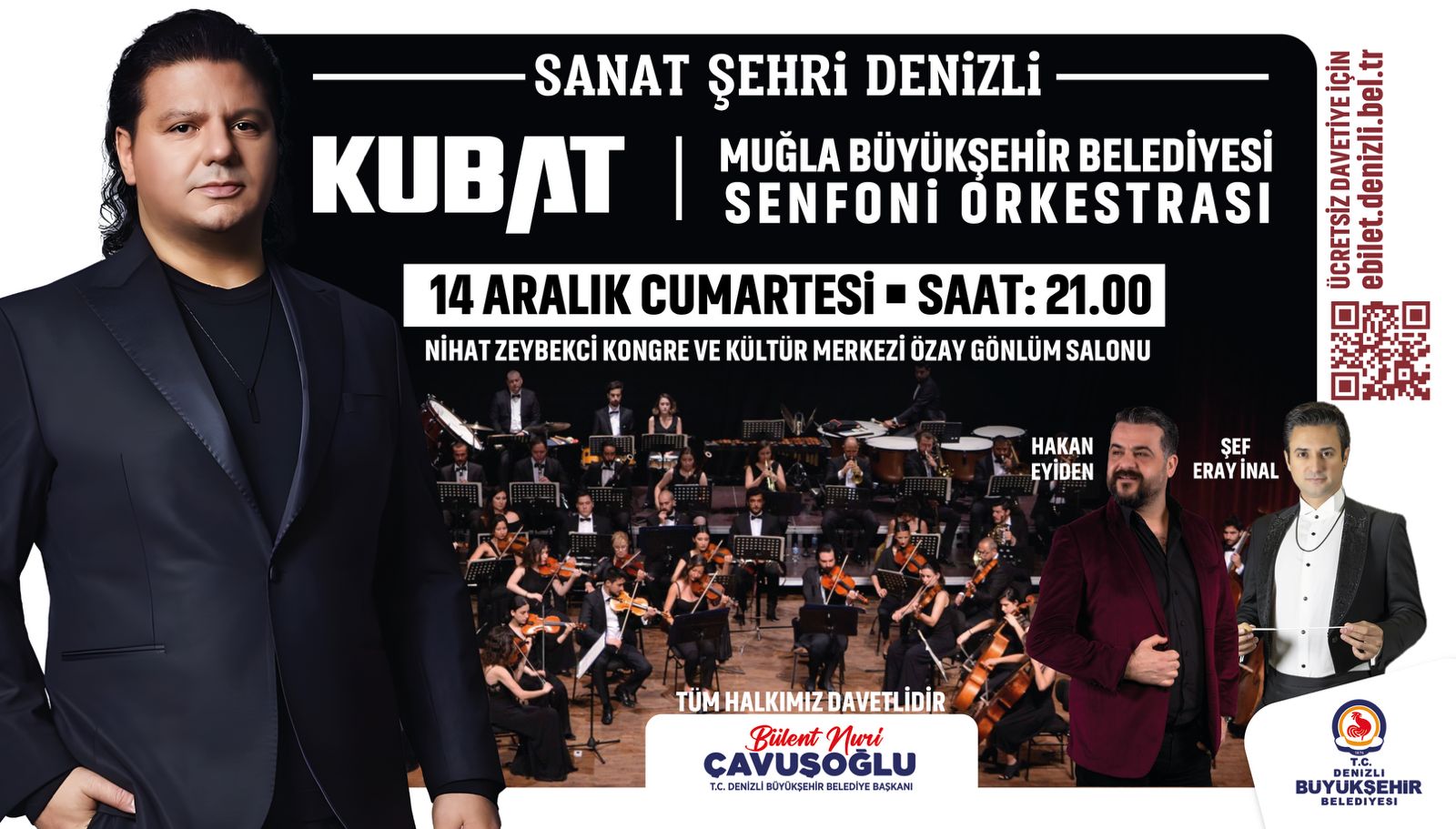 Kubat’la unutulmaz gece yaşanacak