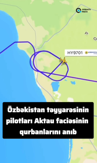 Özbek pilotlardan jest...