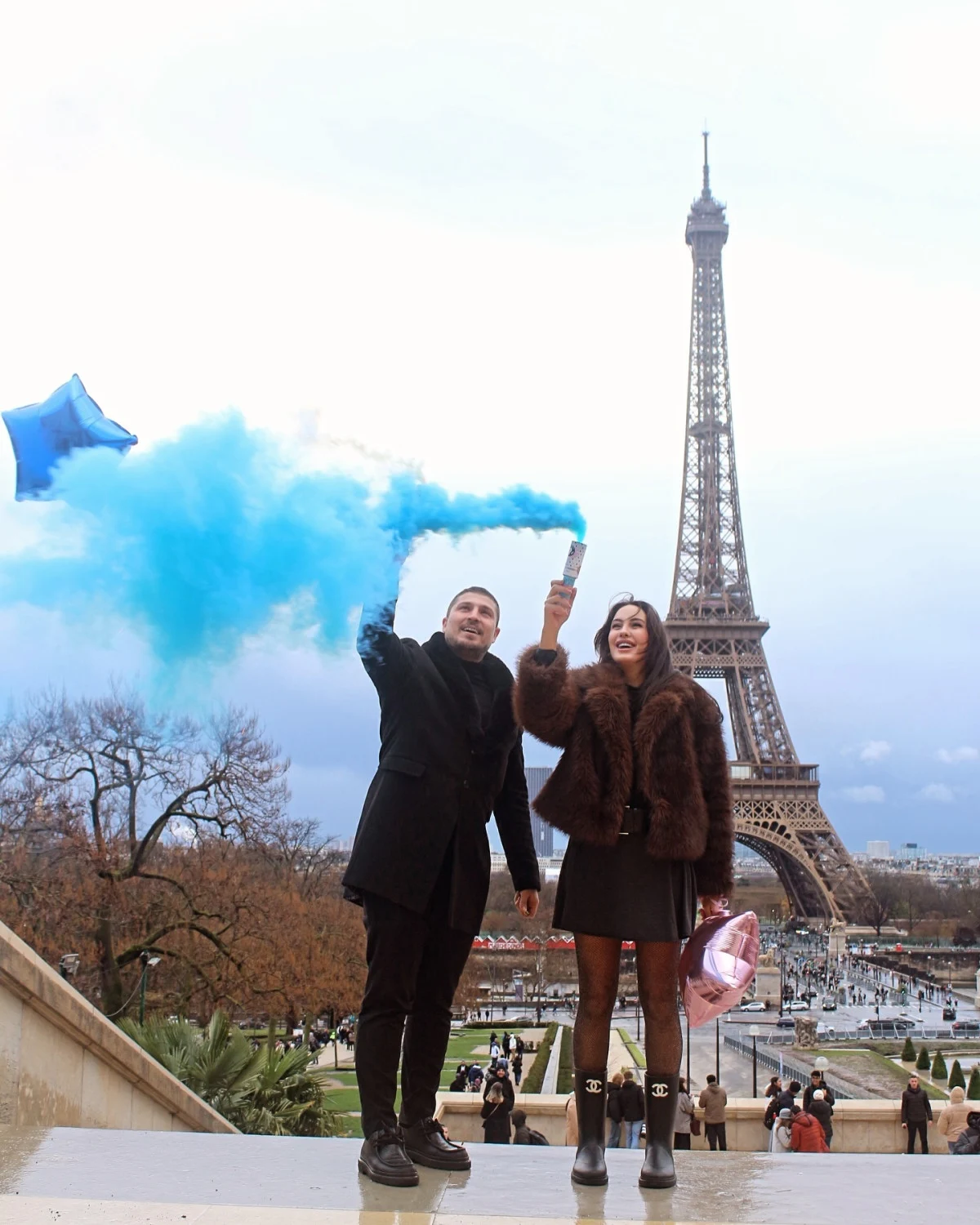 Paris’te cinsiyet açıklaması