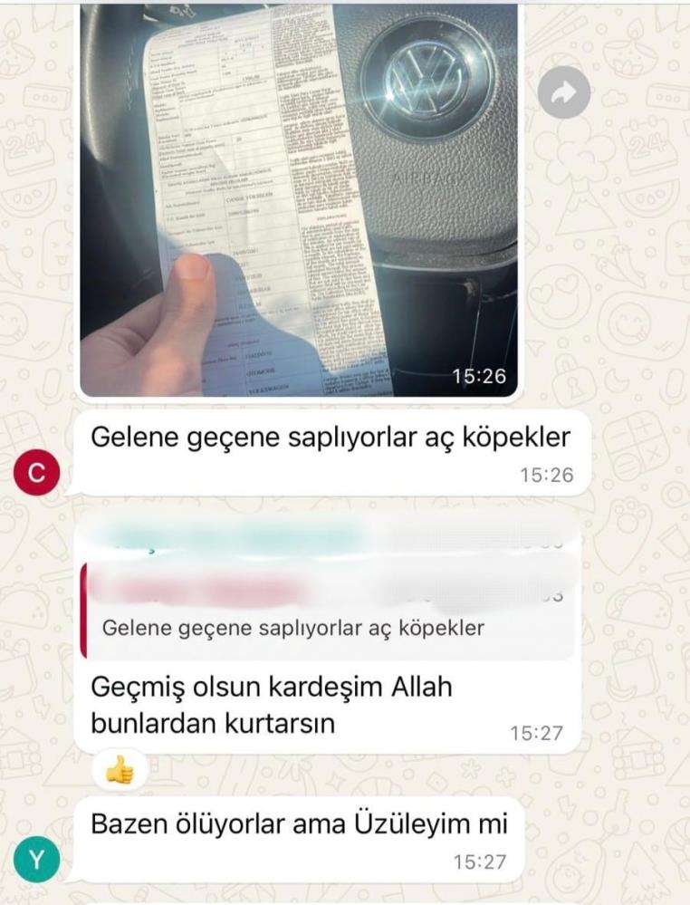 WhatsApp Grubundaki Tartışma