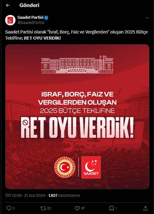 Tbmm 2025 Bütçe Görüşmeleri