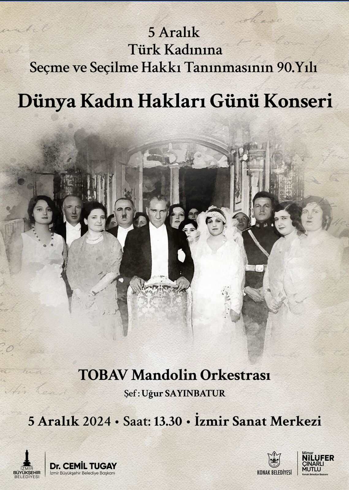 TOBAV Mandolin Orkestrası kadınların gününü kutlayacak