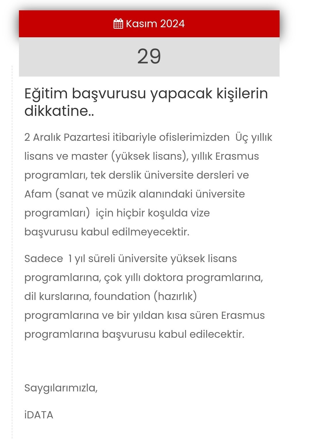 Vize Başvurusu