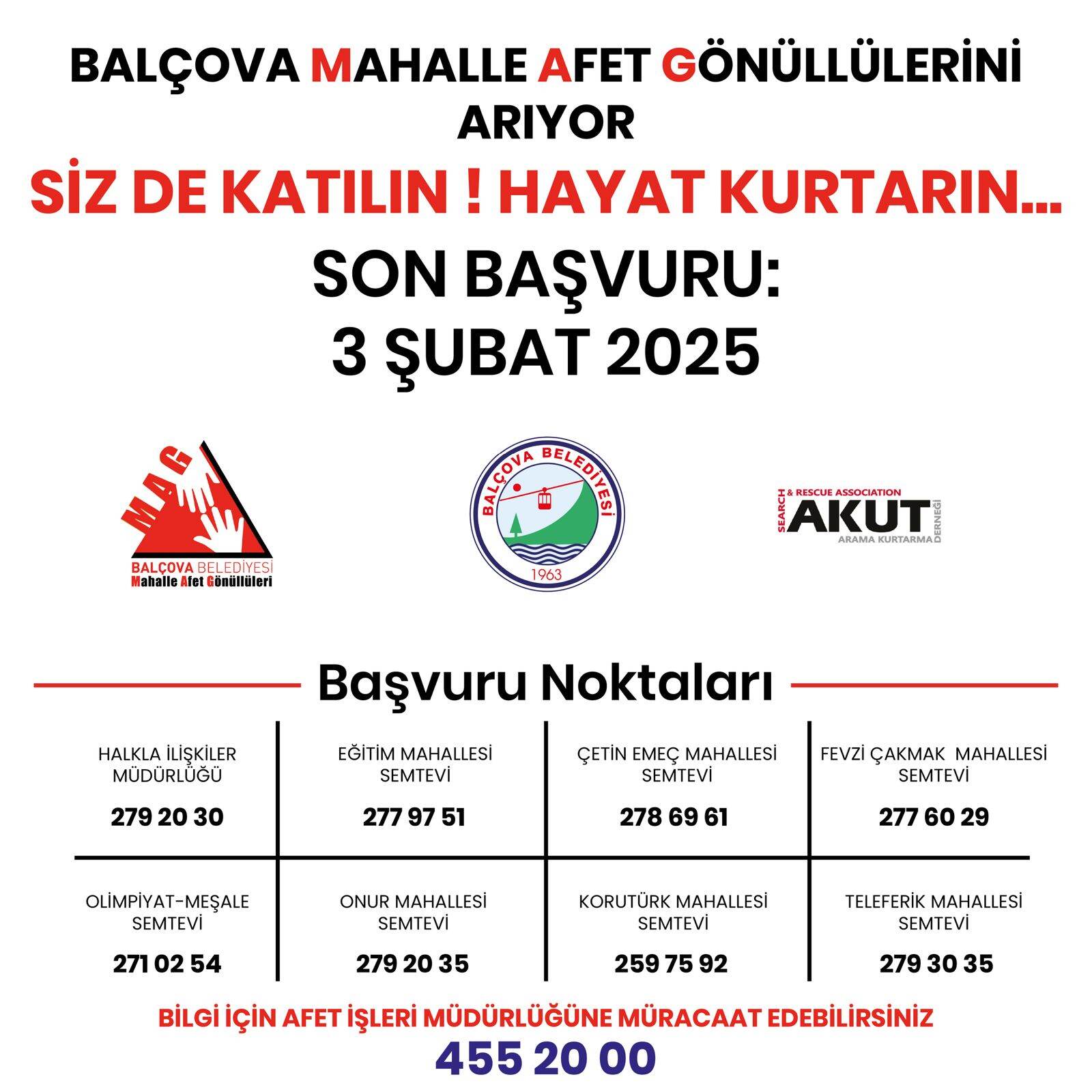 Balçova Belediyesi Arama Kurtarma Timi