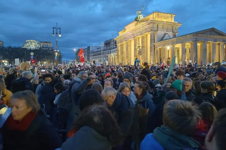 Berlin Protesto