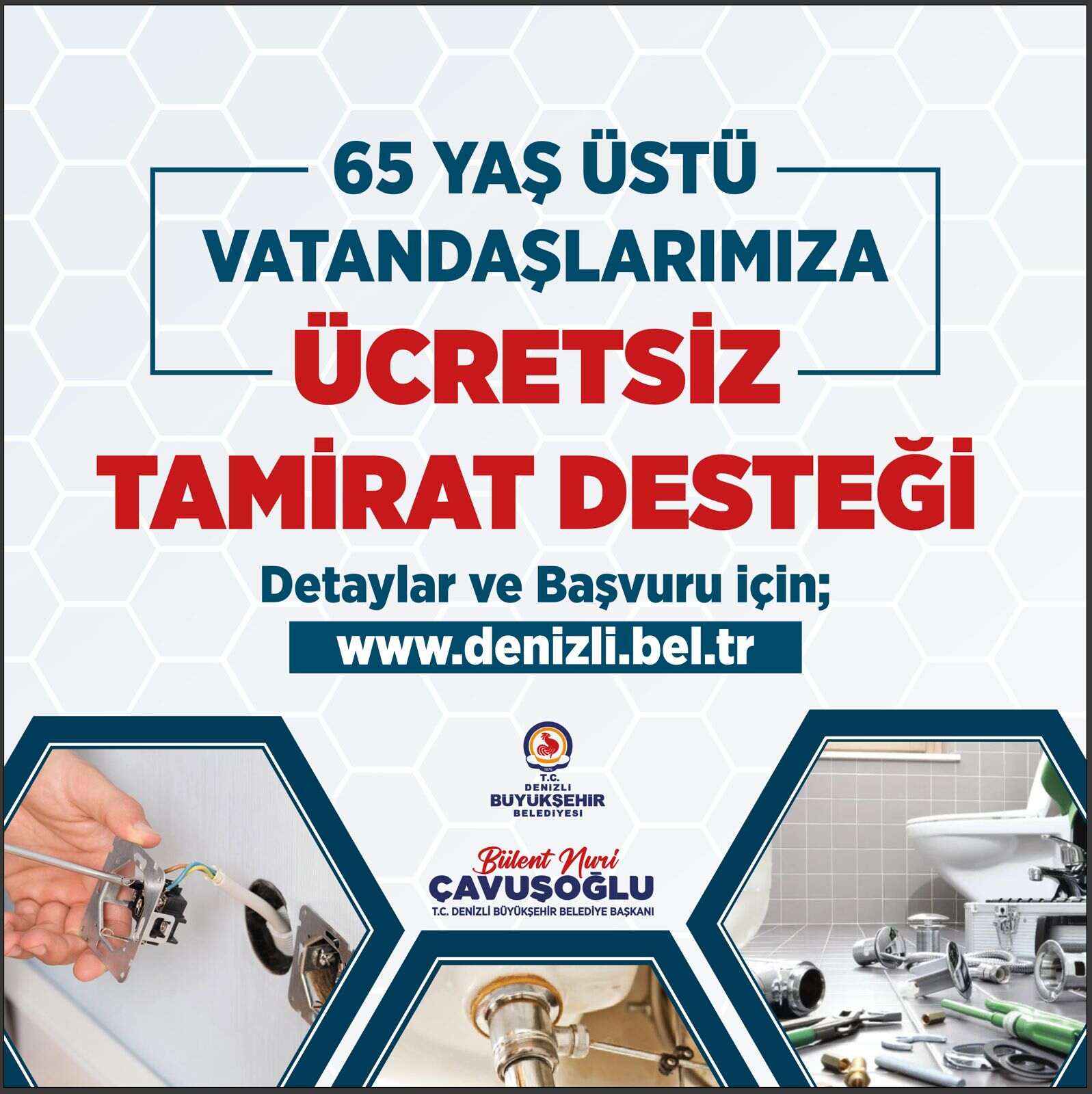 Denizli tamirat desteği