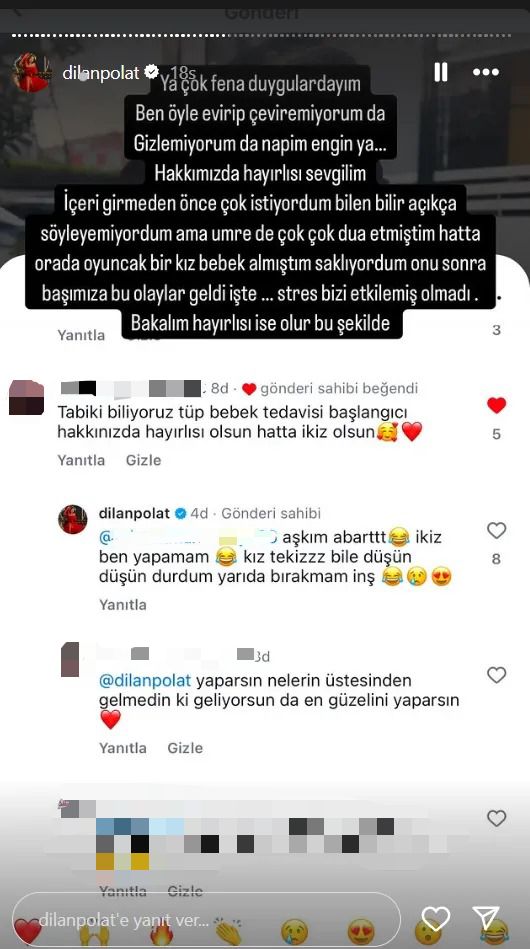 Tüp bebek tedavisi başladı