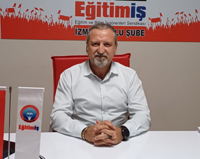 Eğitim-İş İzmir 3 Nolu Şube Başkanı Barış Düdü