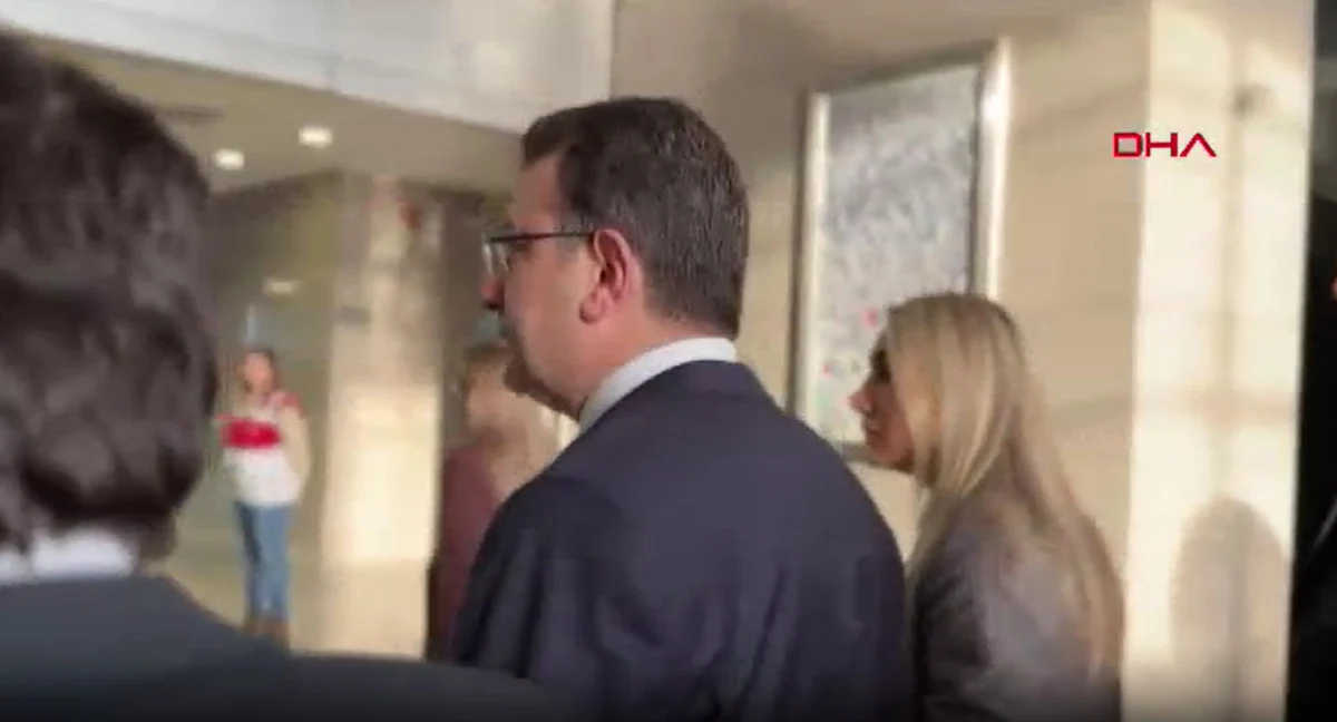 İstanbul Adalet Sarayı'na İfade Vermek Üzere Geldi