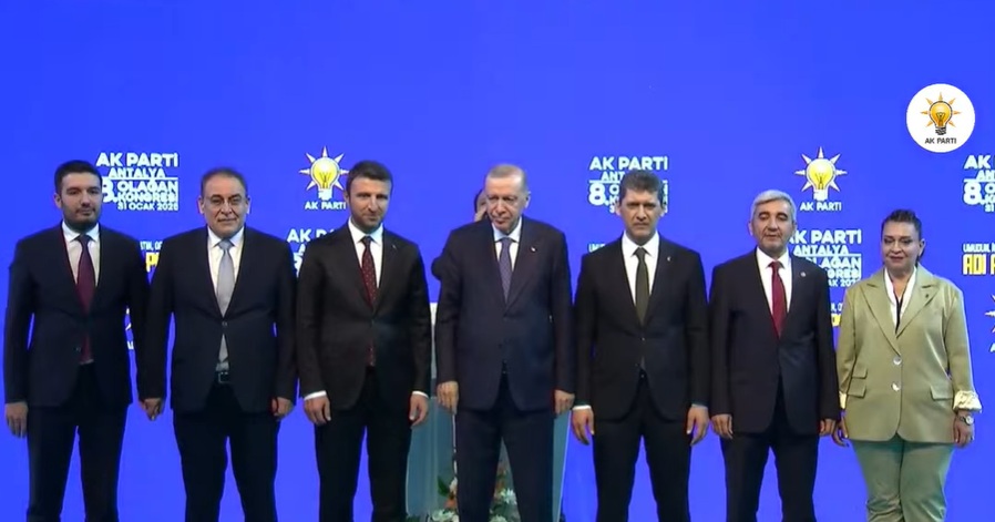 Cumhurbaşkanı Erdoğan, AK Parti Antalya kongresine katıldı.