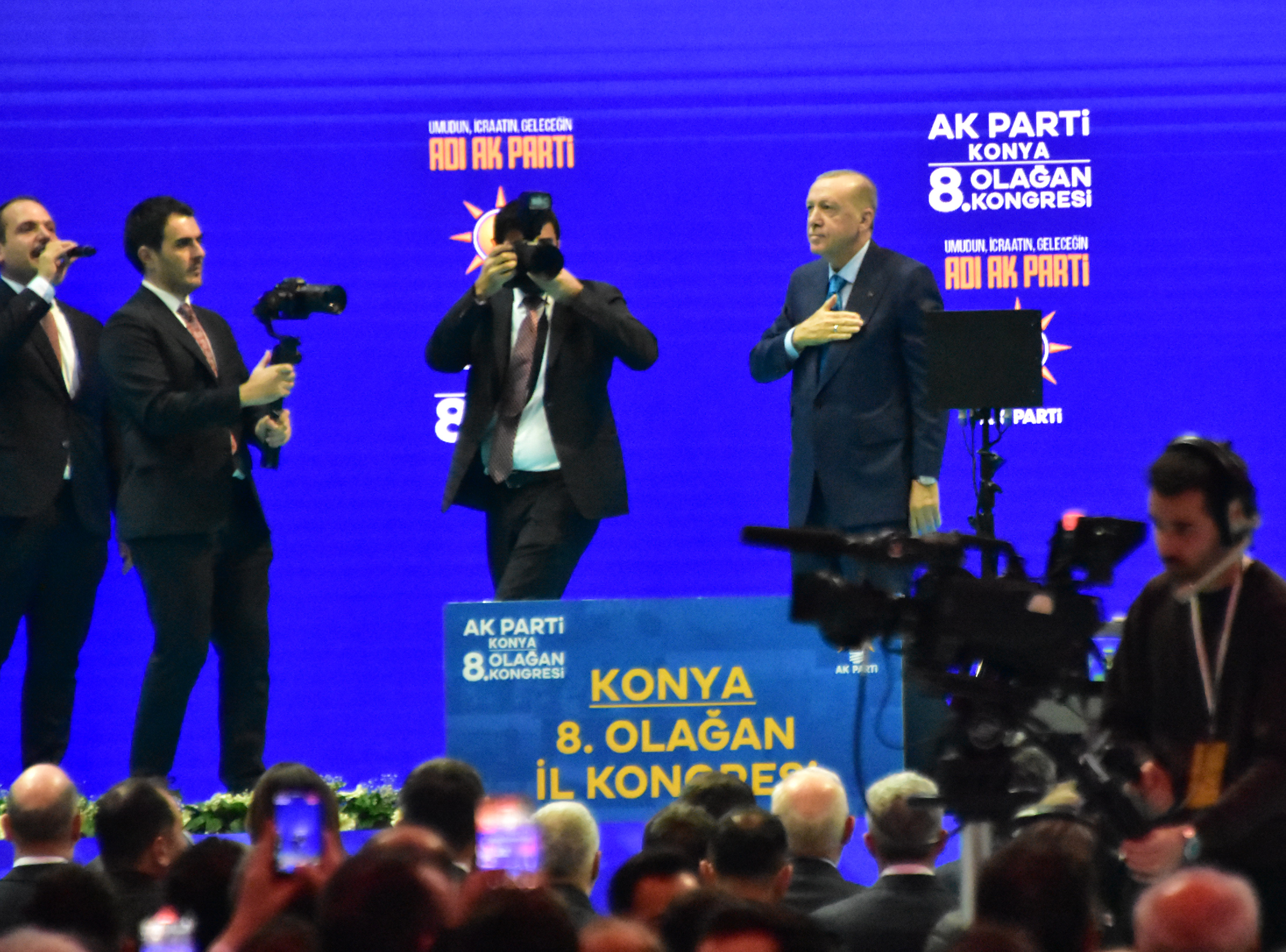 Cumhurbaşkanı Erdoğan Konya il kongresinde konuştu,