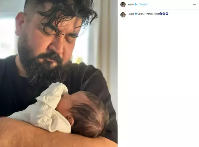 Minik Kızına Anka İsmini Verdi