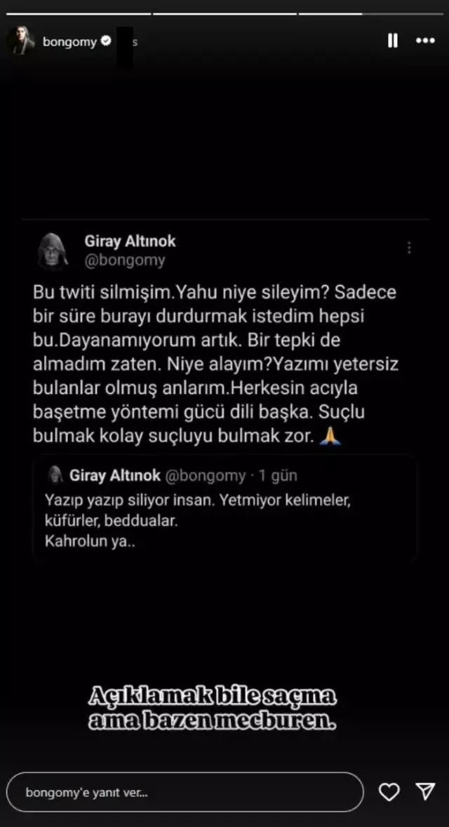 Altınok'tan Açıklama Geldi