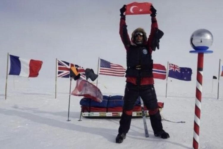 Güney Kutbuna Ulaşan Türk