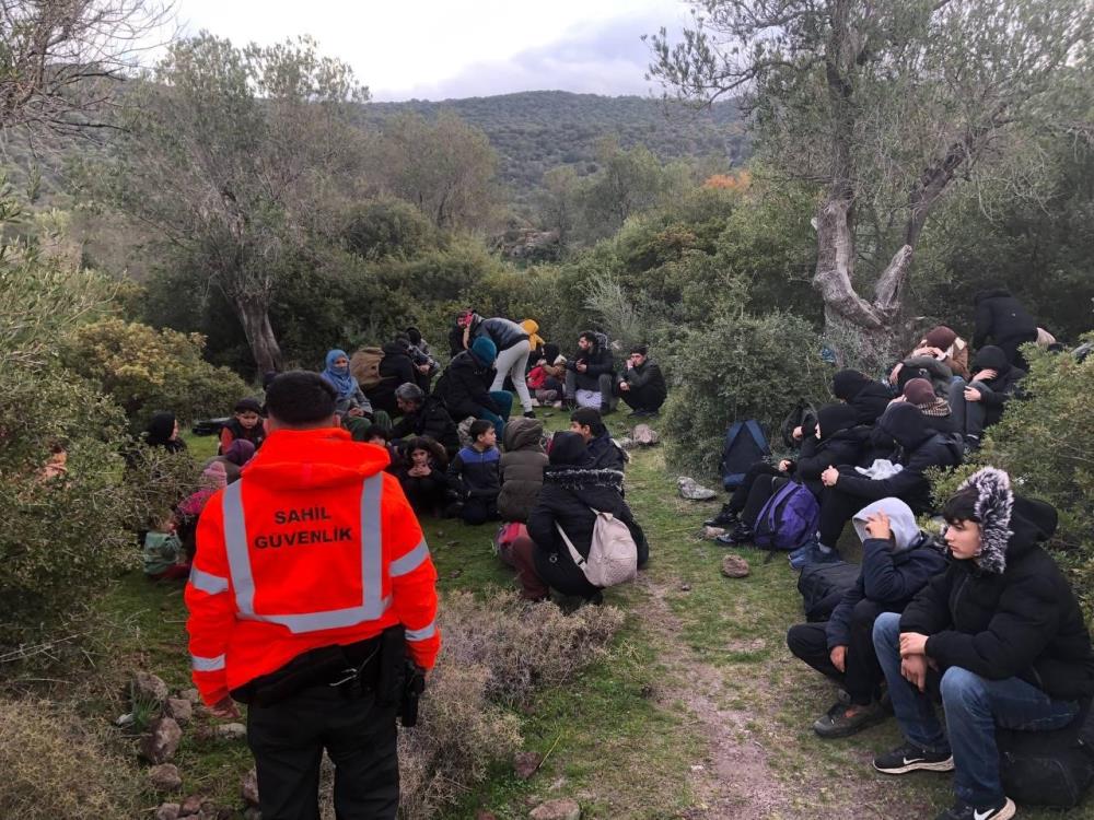 Foça’da kurtarma operasyonu