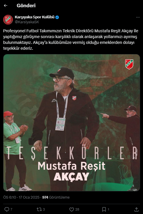 Karşıyaka Sk Mustafa Reşit Akçay