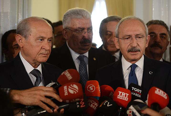 Kemal Kılıçdaroğlu ve Devlet Bahçeli