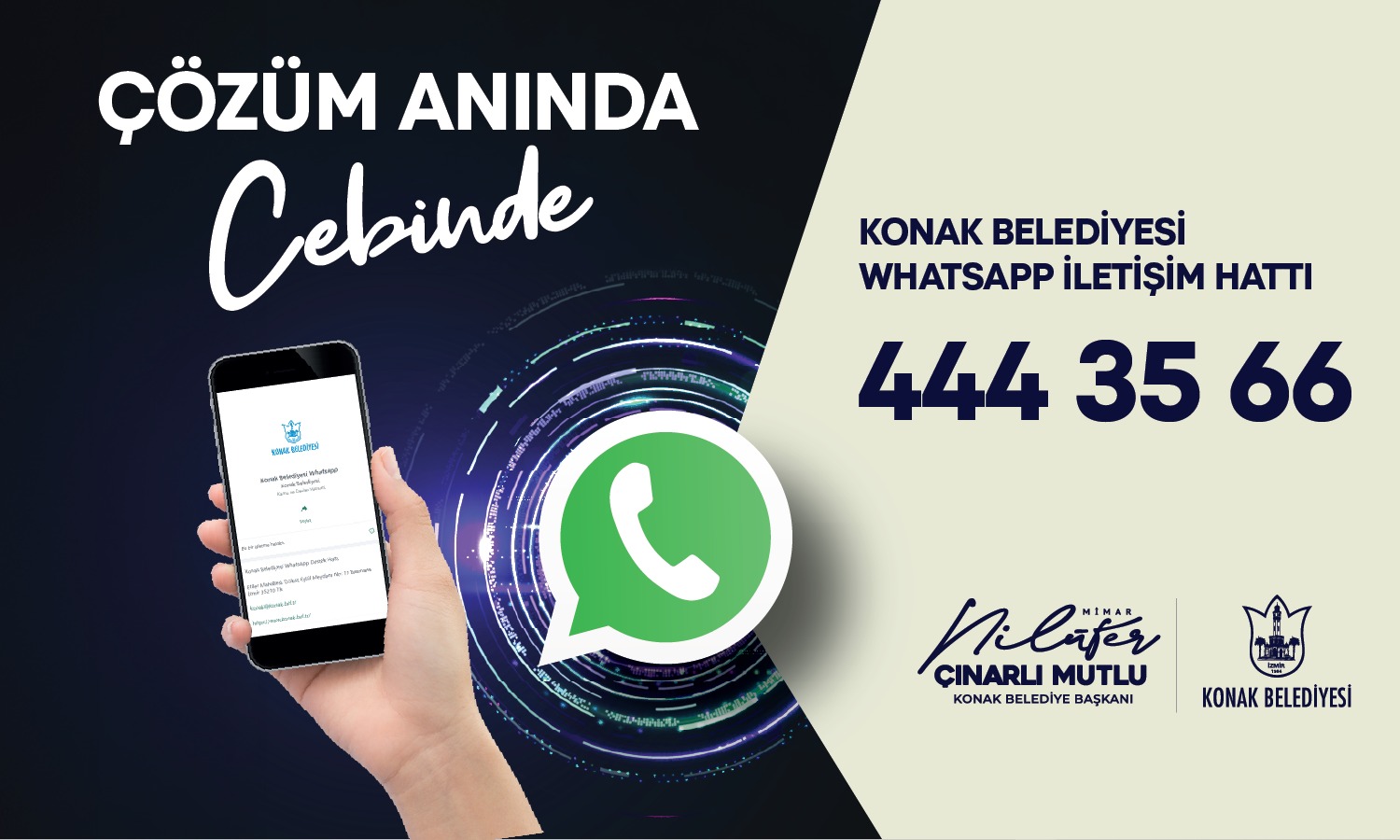 Konak Belediyesi Whatsapp