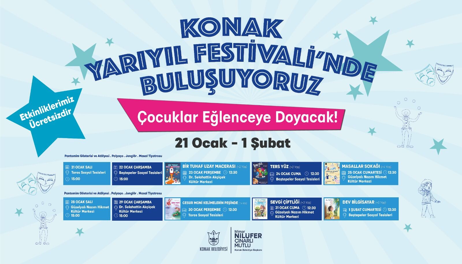 Konak yarıyıl festivali