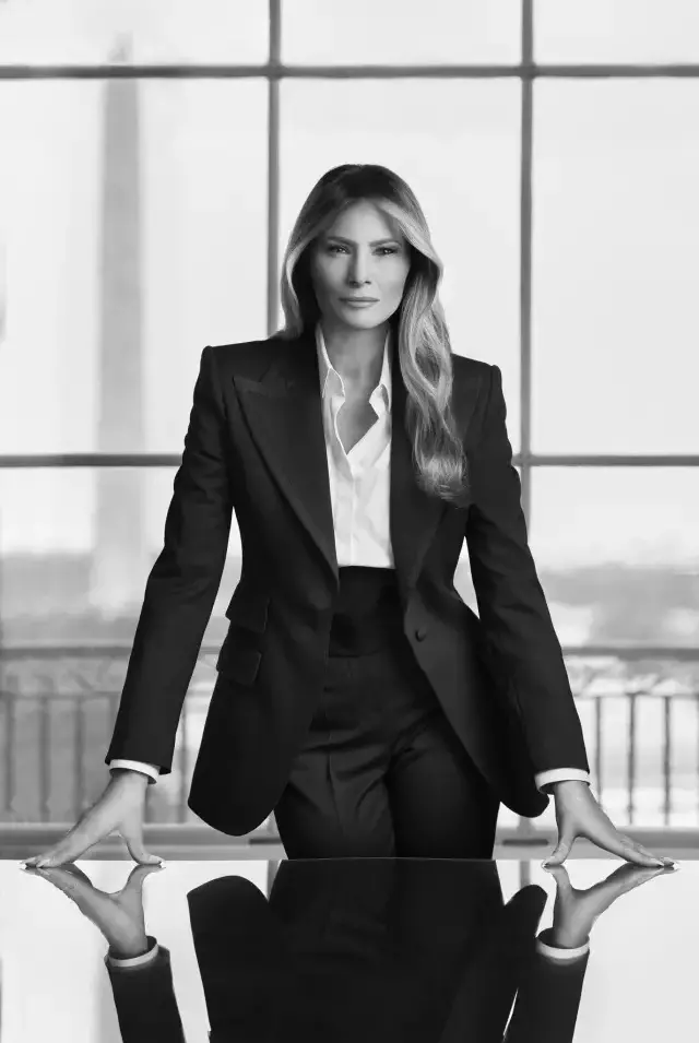 Melania Trump'ın Pozu