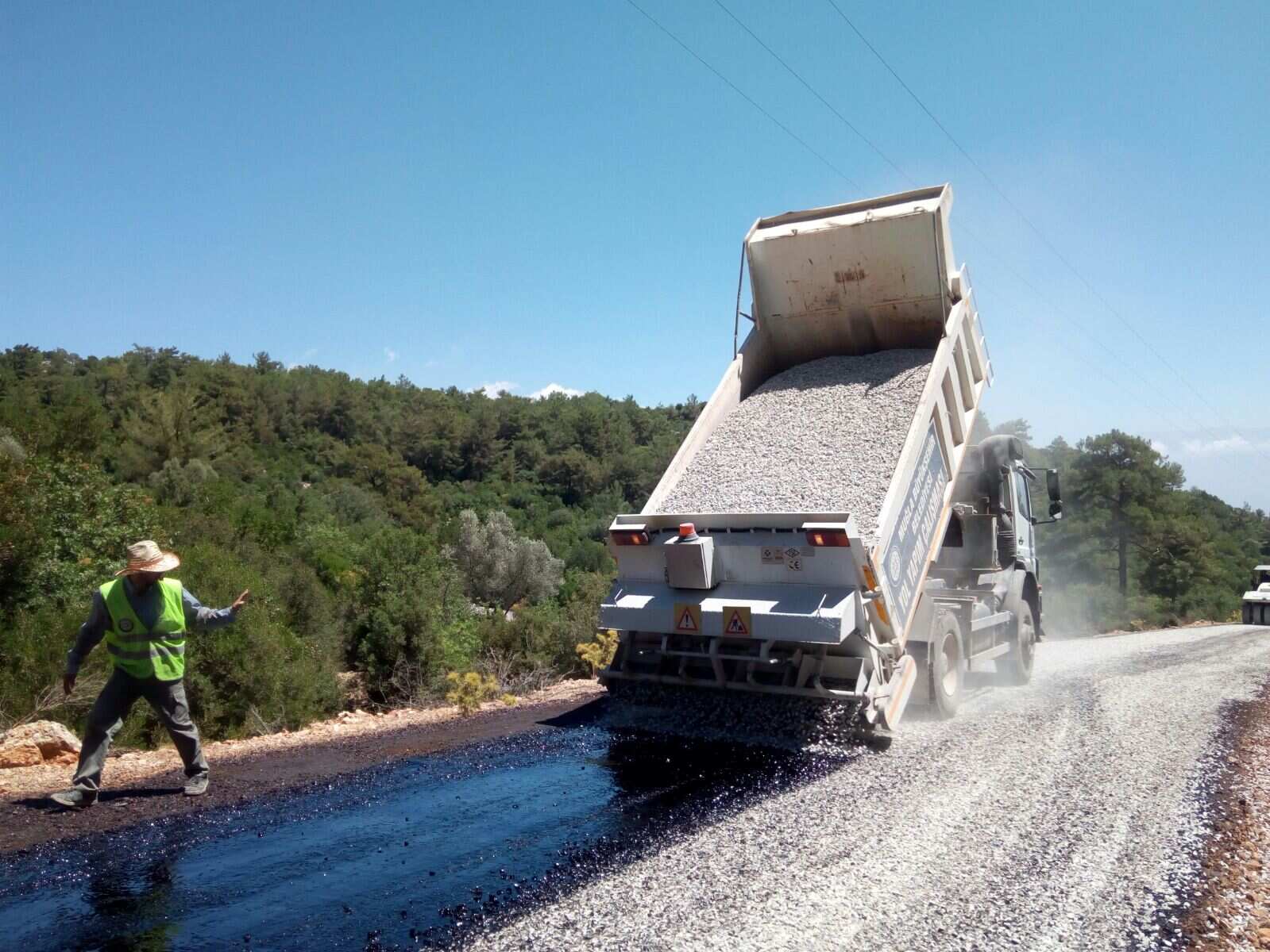 asfalt çalışması