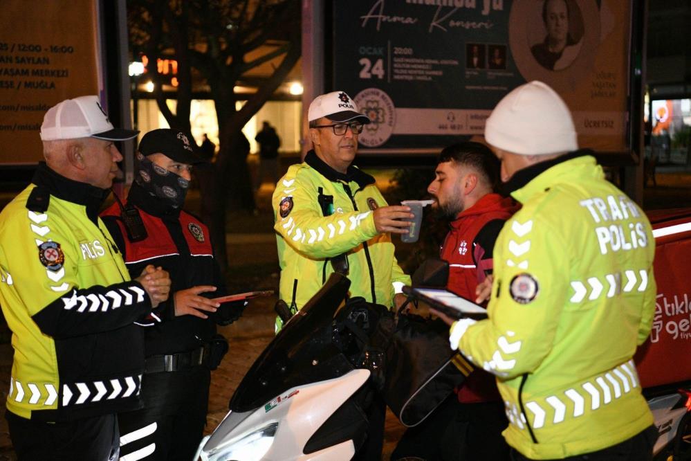 71 sürücüye cezai işlem uygulandı