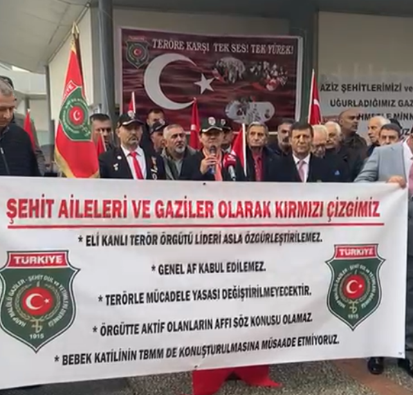 Şehit Ve Gaziler Derneğinden İmralı Tepkisi (1)