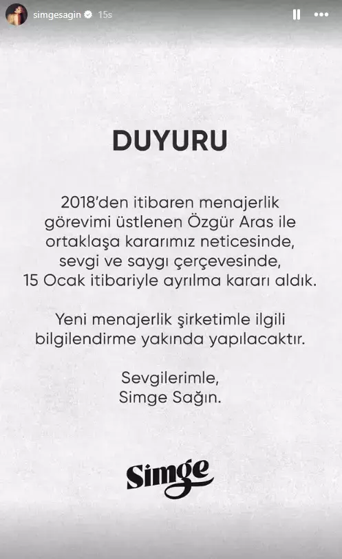 7 Yıllık Ortaklık Sona Erdi