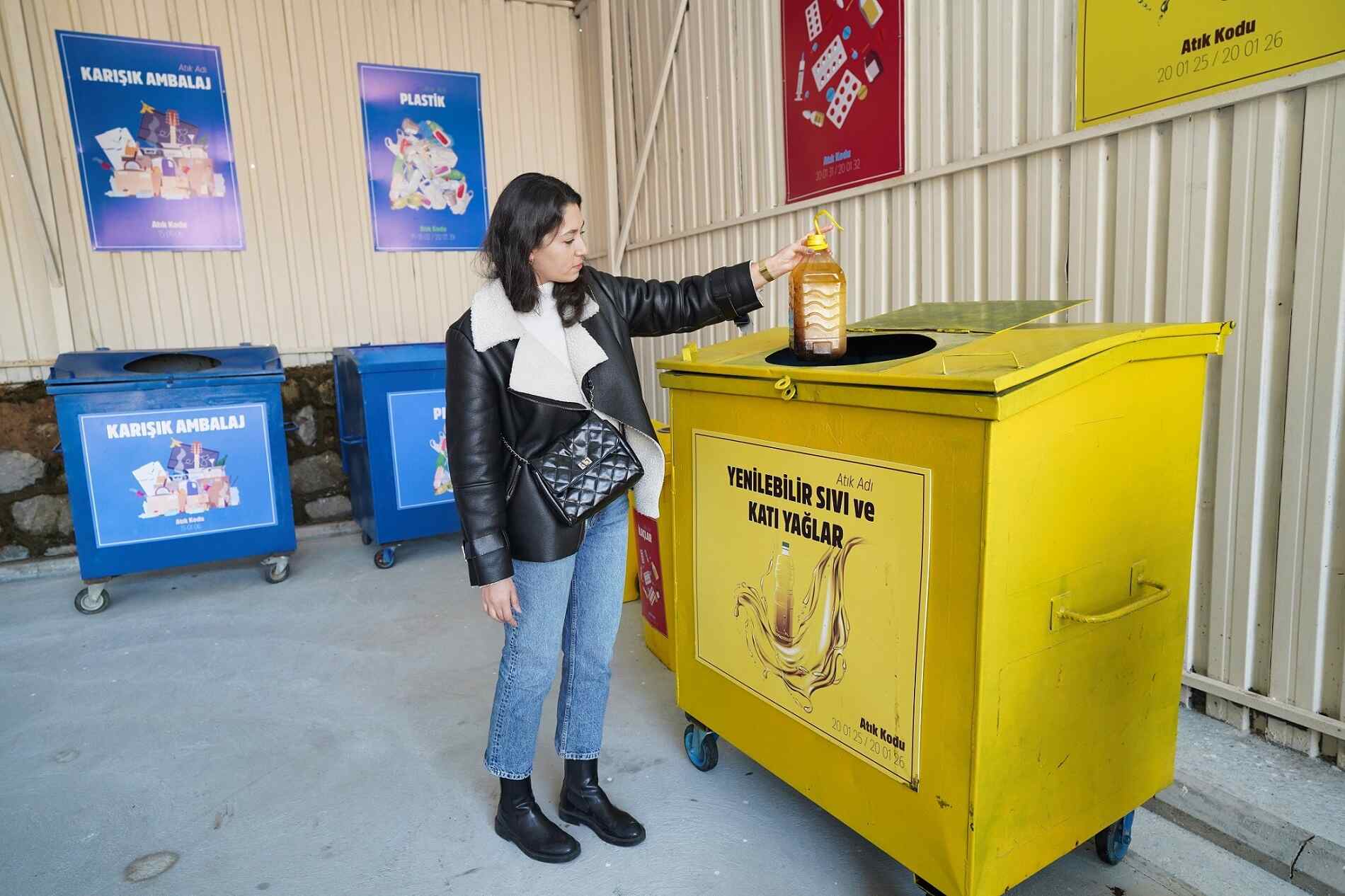 1. Sınıf Atık Getirme Merkezi