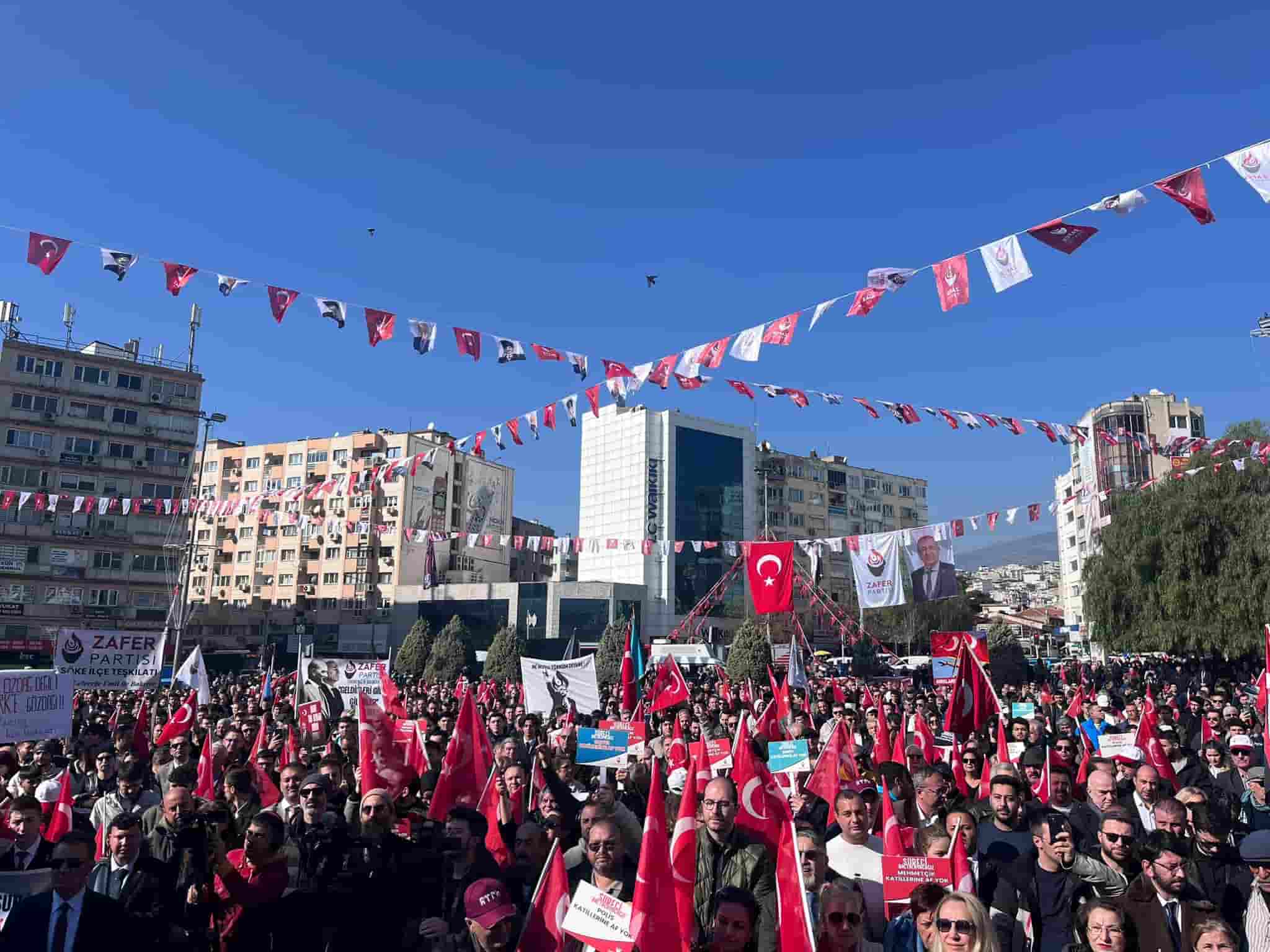 "Çok yoğun bir destek var"