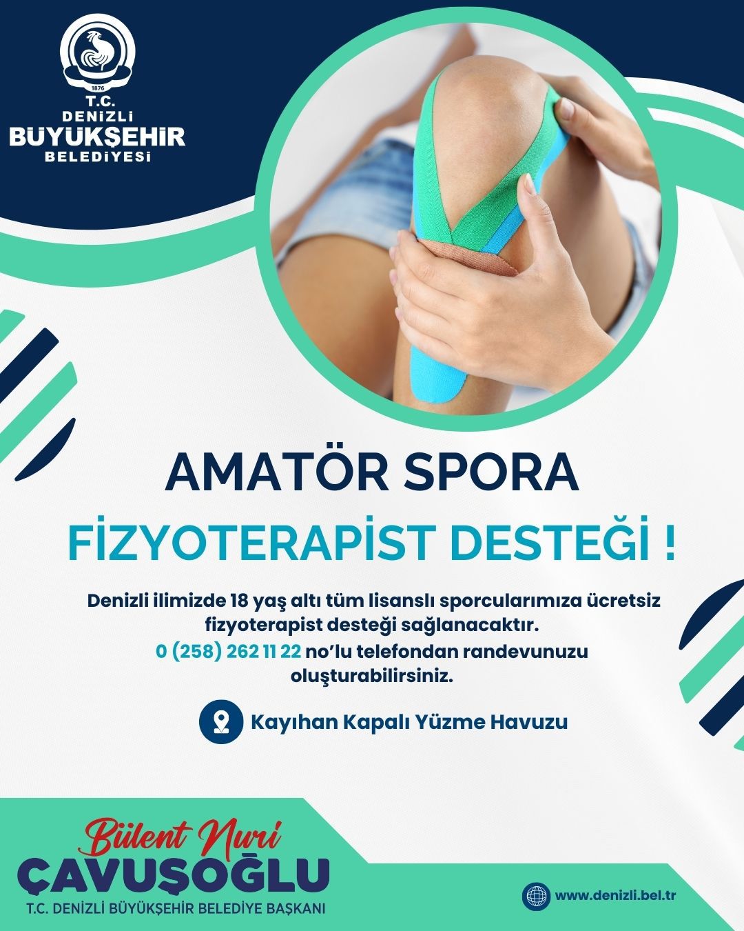ücretsiz fizyoterapist desteği