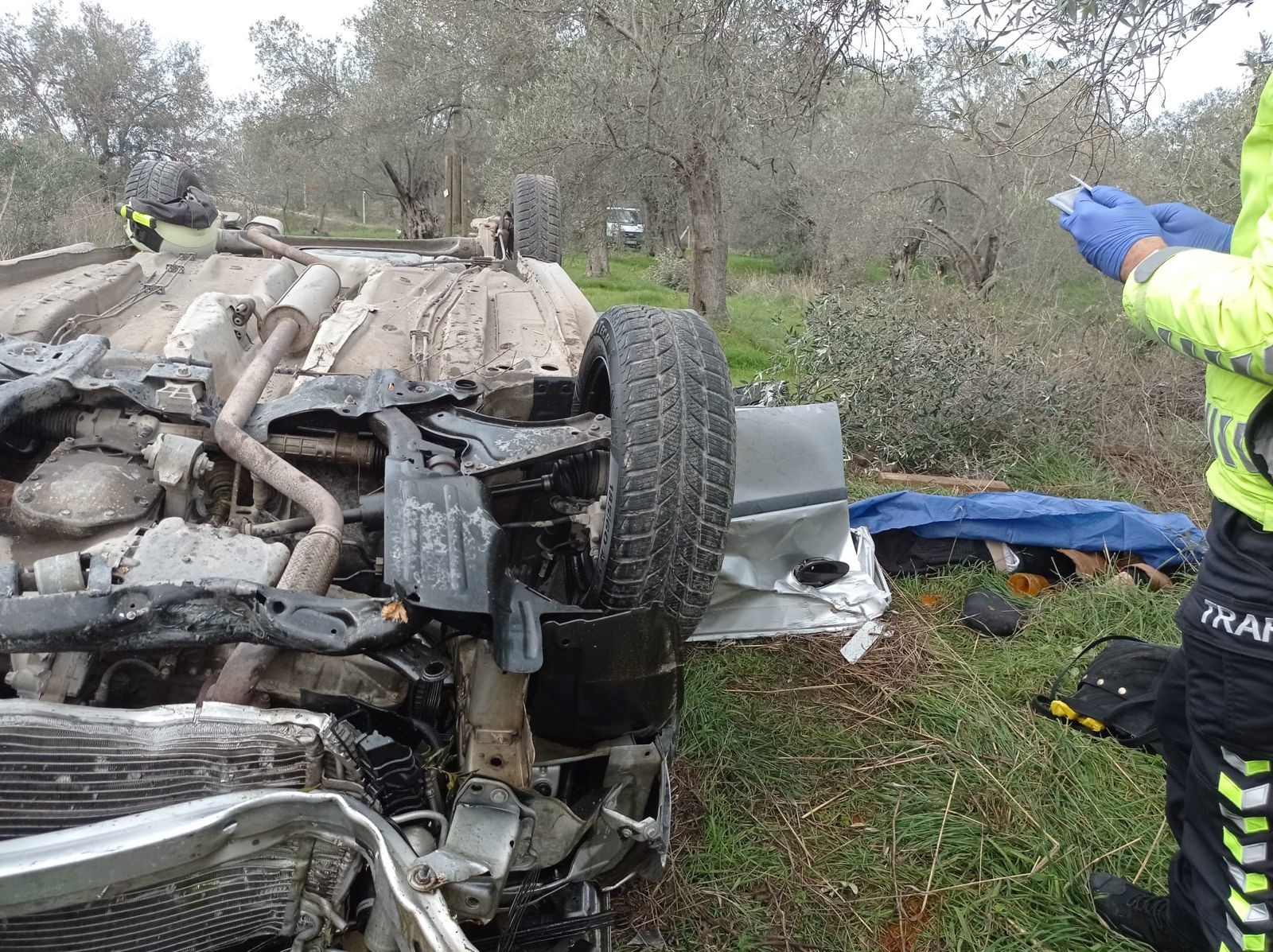 Olay yerinde can verdiler