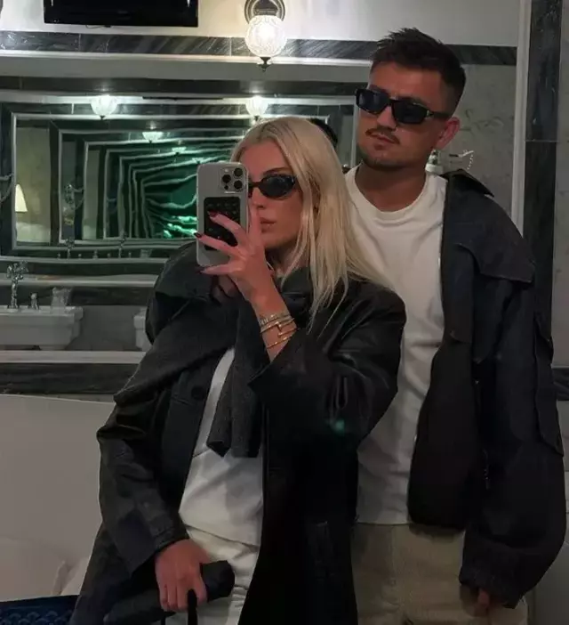 Cengiz Ünder Ve Sevgilisi