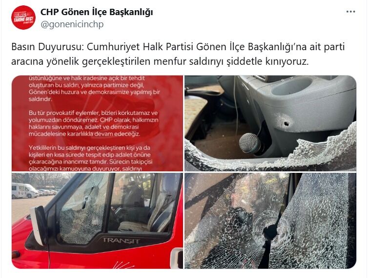"Provokatif eylemler bizi yıldıramaz"
