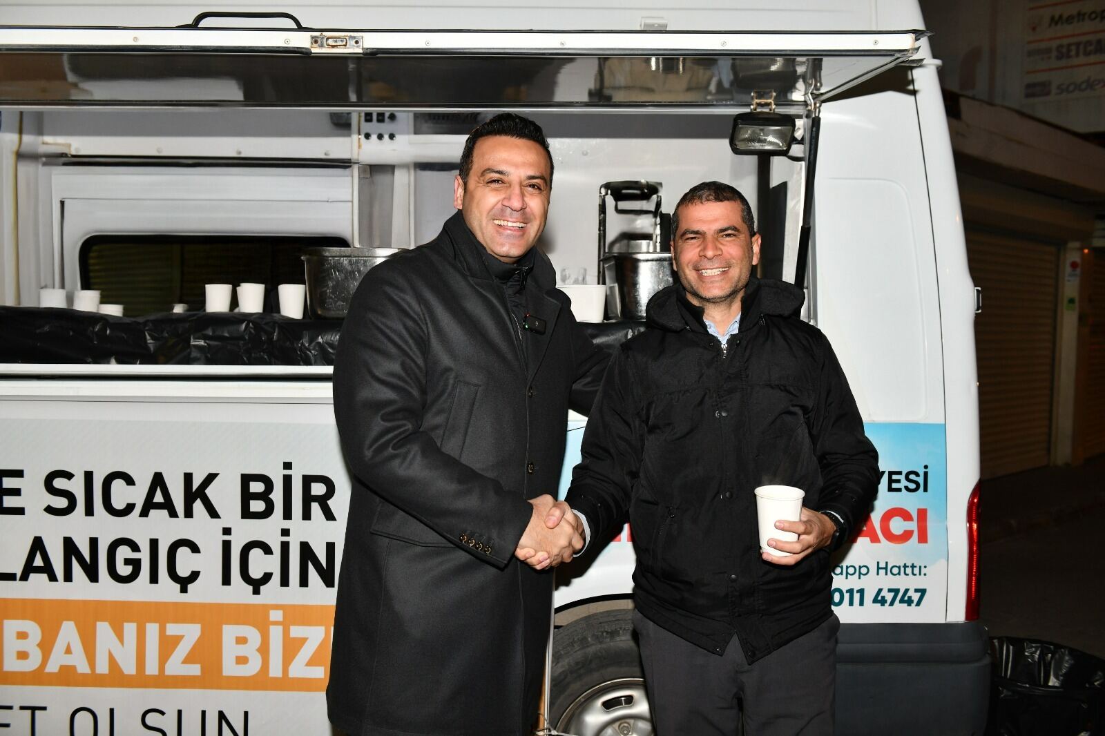 Çiğli sıcak çorba ikramı