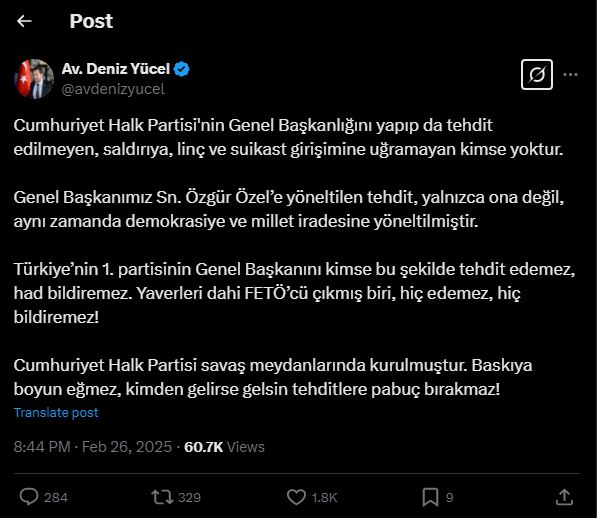 Deniz Yücel X
