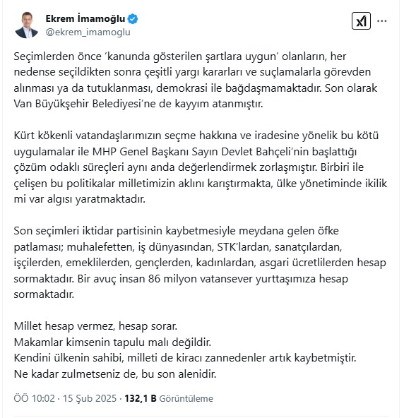 Van’a kayyum atanmıştı