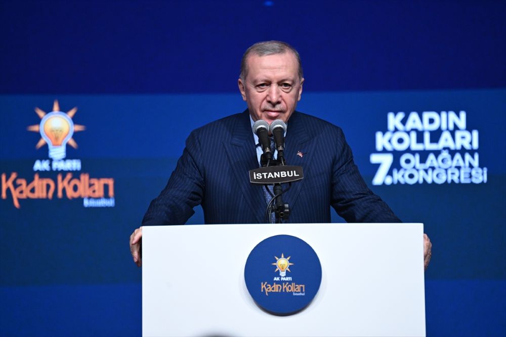 Cumhurbaşkanı ve AK Parti Genel Başkanı Recep Tayyip Erdoğan.