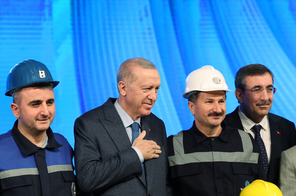 Cumhurbaşkanı Recep Tayyip Erdoğan, Beştepe Millet Kongre ve Kültür Merkezi'nde düzenlenen programa katıldı.