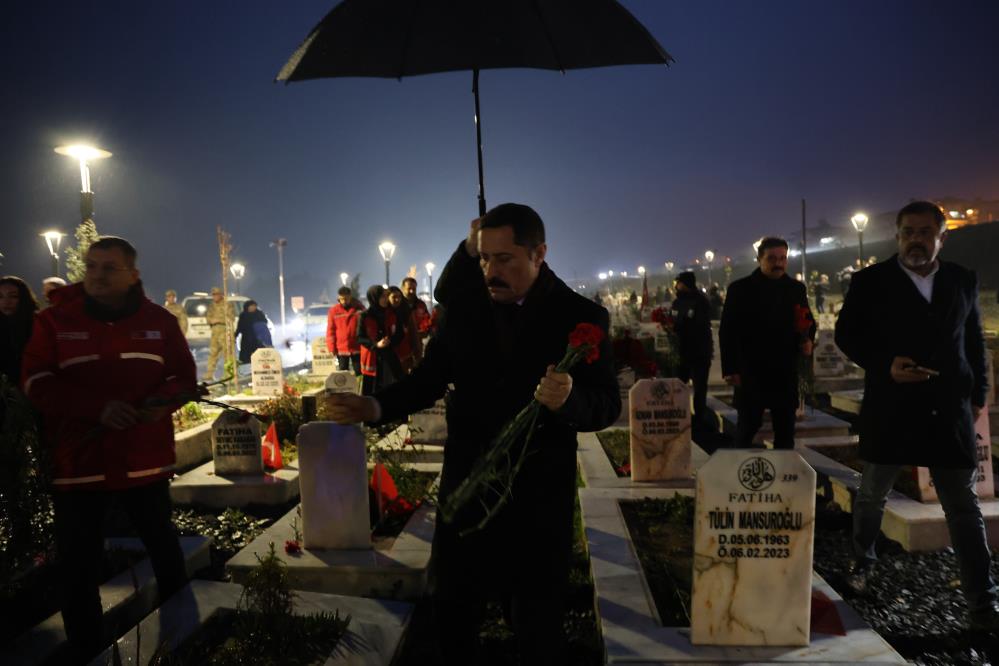 Hatay Valisi Deprem Ziyaret