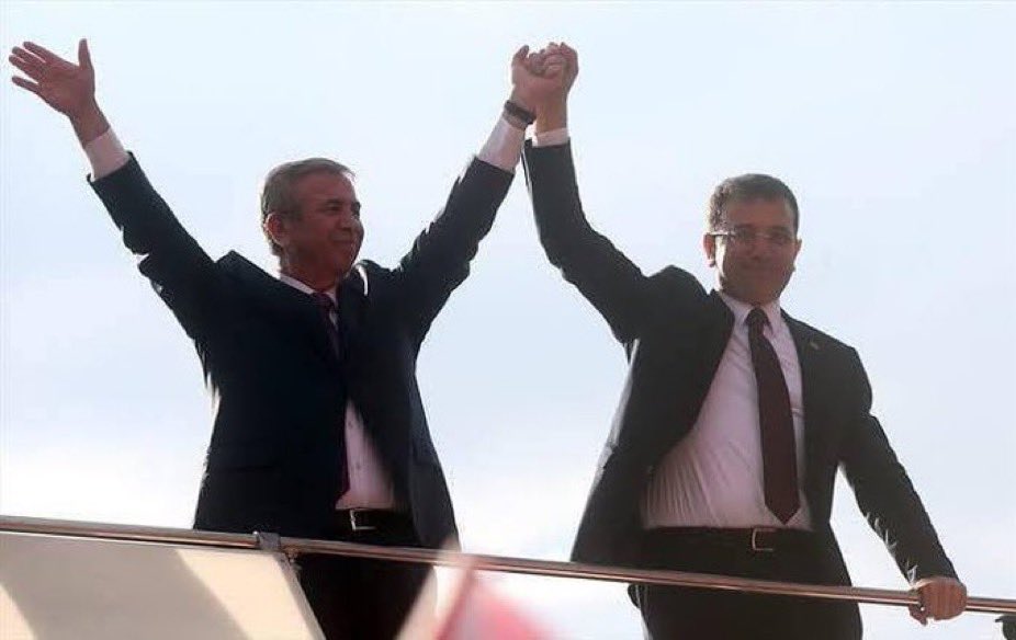 Ekrem İmamoğlu ve Mansur Yavaş