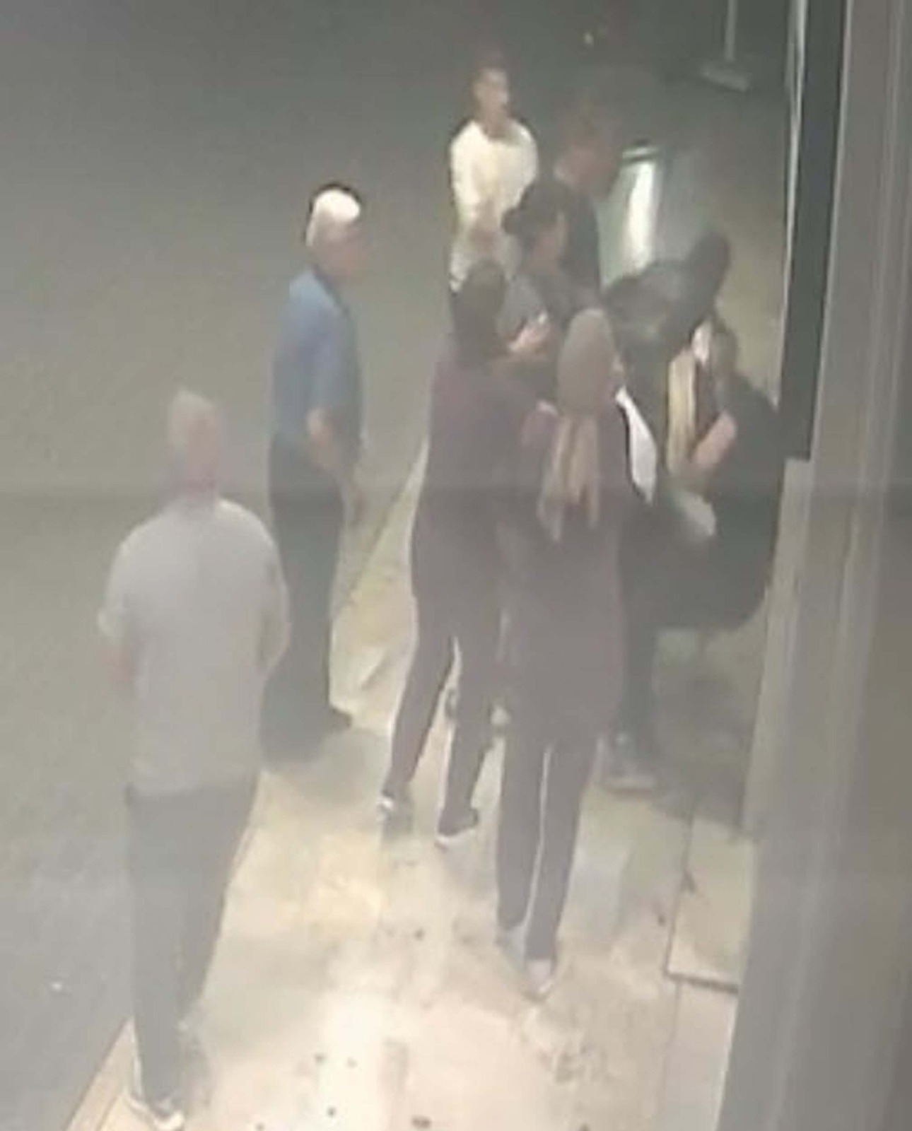 Şiddet anı görüntüleri ortaya çıktı