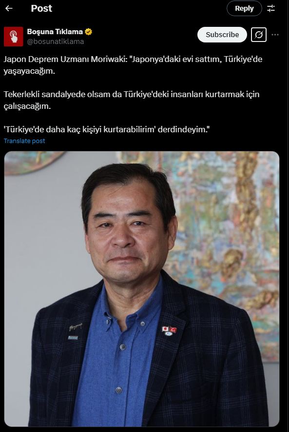 Japon Deprem Uzmanı-1