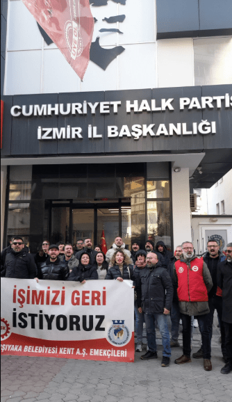 Kent A.Ş. işçileri vazgeçmiyor